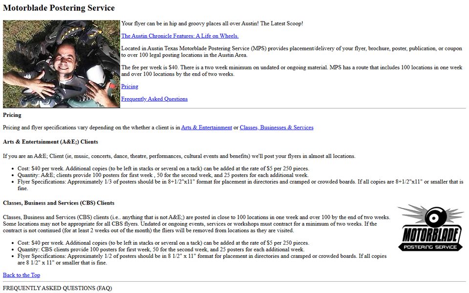 Peak-activity snapshot of motorblade.com from Sep 25, 2002